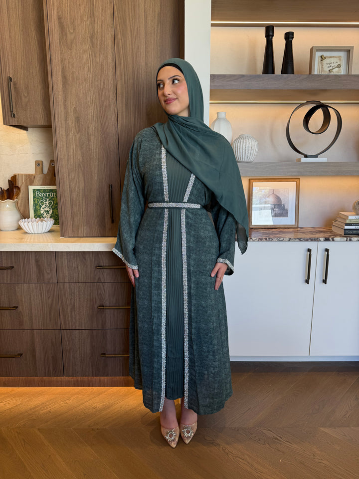 Tahira Abaya - Teal
