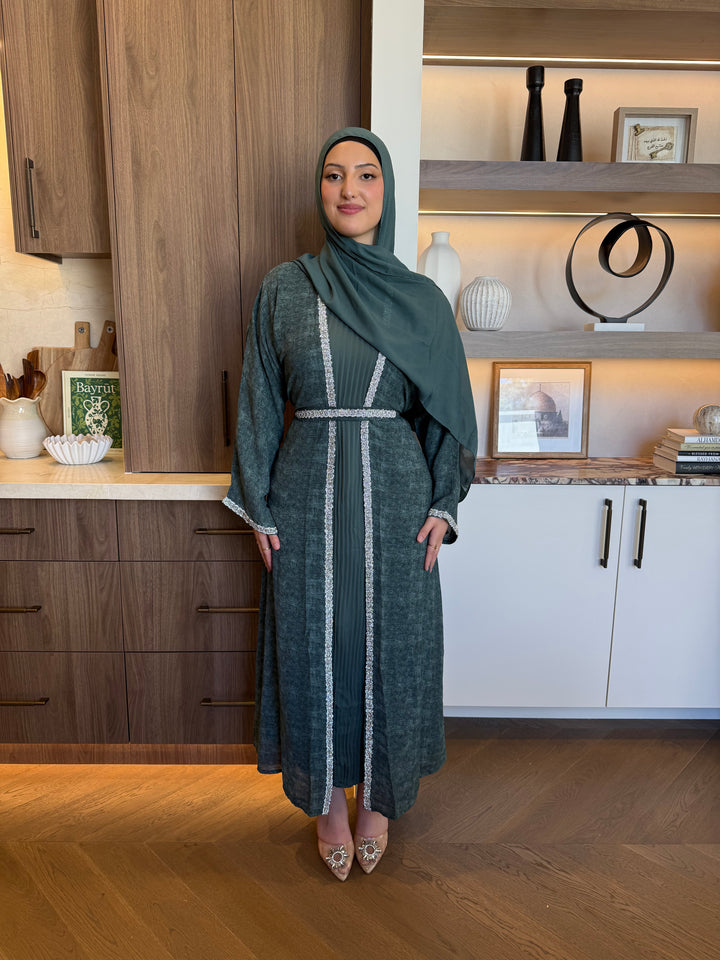 Tahira Abaya - Teal