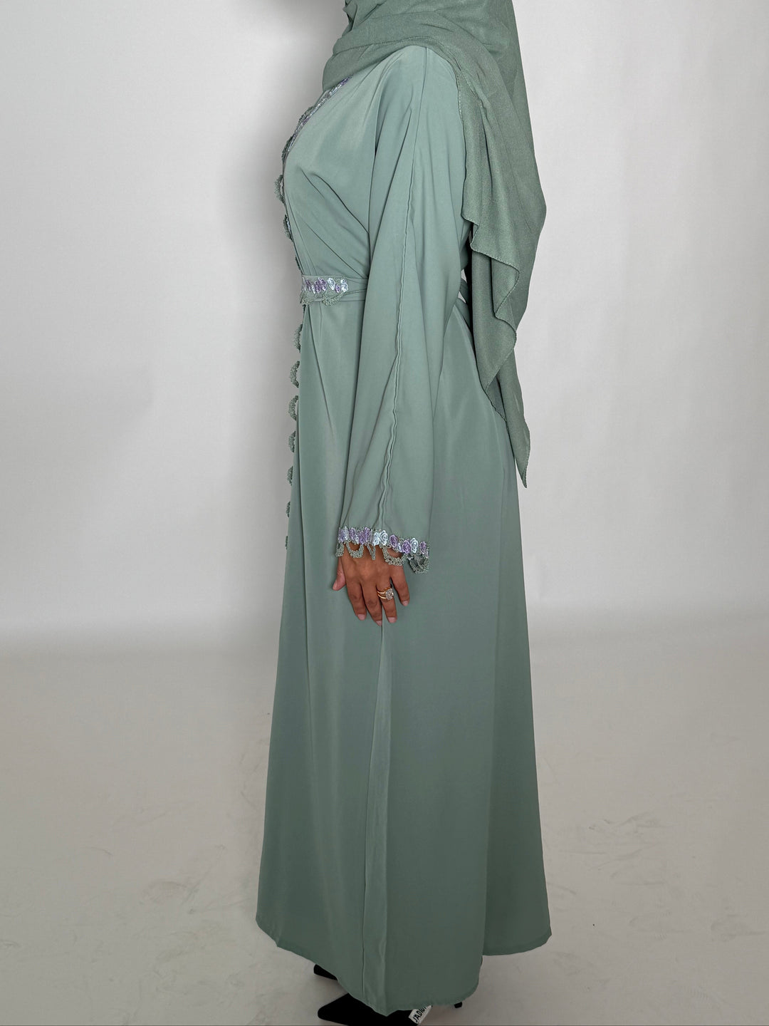 Zahr Abaya - Teal