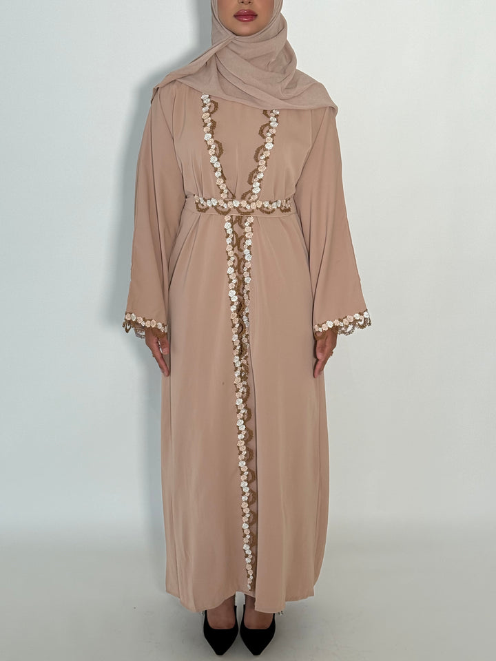 Zahr Abaya - Nude