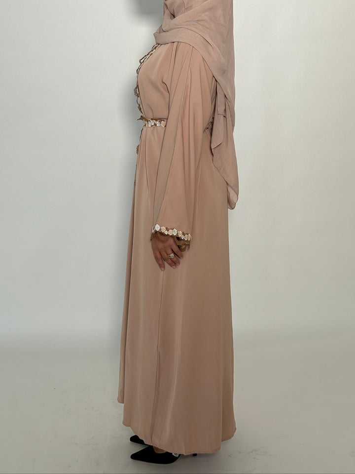Zahr Abaya - Nude
